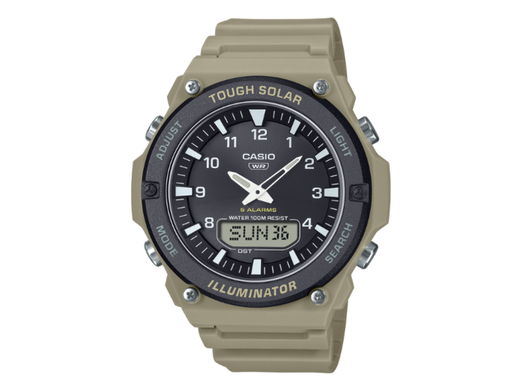 La montre Casio AQ-S820W-5AV (photo) n'a pas encore été lancée en Europe. (Source de l'image : Casio)